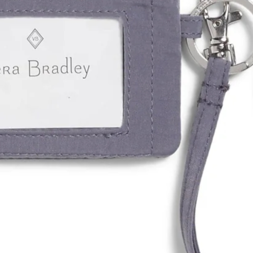 Vera Bradley Lavender Key & Card Holder